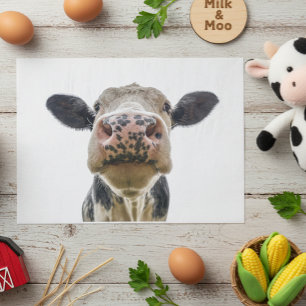 Papier Mousseline Vache Cuire Animal de ferme