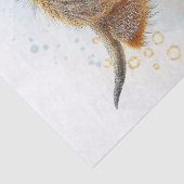 Papier Mousseline Vache écossaise Highlander (Détail)