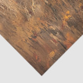 Papier Mousseline Vache Highland avec Citrouilles (Détail)