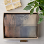 Papier Mousseline Vache Highland dans le papier découpage Foggy Land (Cadeau)