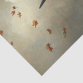 Papier Mousseline Vache Highland en Citrouille Patch Decoupage (Détail)