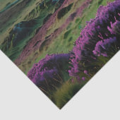 Papier Mousseline Vache Highland sous les étoiles (Détail)