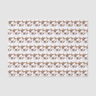 Papier Mousseline Vache mignonne à Kawaii