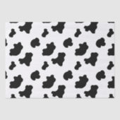 Papier Mousseline Vache motif cadeau Papier papier (Recto)