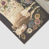 Papier Mousseline Vaches de fleurs (Détail)