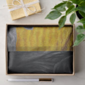 Papier Mousseline Vaches Holstein et vieille grange en bois (Cadeau)