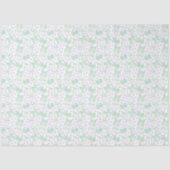 Papier Mousseline Vaches vertes et points pourpres (Recto)