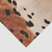 Papier Mousseline Vachette à crème noire Brown (Détail)