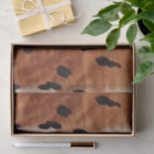 Papier Mousseline Vachette à crème noire Brown (Cadeau)