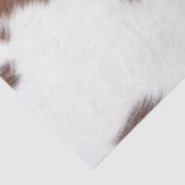 Papier Mousseline Vachette Brown et blanche (Détail)