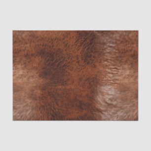 Papier Mousseline Vachette en cuir Brown Faux Sud-Ouest