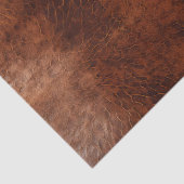 Papier Mousseline Vachette en cuir Brown Faux Sud-Ouest (Détail)