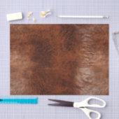 Papier Mousseline Vachette en cuir Brown Faux Sud-Ouest (Artisanat)