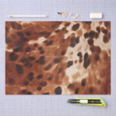 Papier Mousseline Vachette noire Brown (Artisanat)