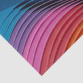 Papier Mousseline Vague colorée (Détail)