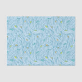 Papier Mousseline Vagues avec bateaux (Recto)