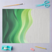 Papier Mousseline Vagues d'Eden (Artisanat)