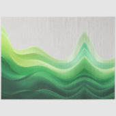 Papier Mousseline Vagues d'Eden (Recto)