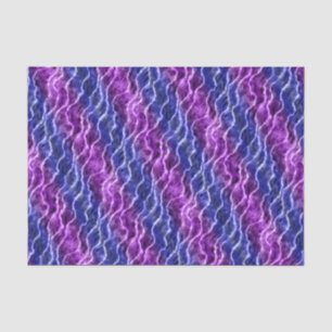 Papier Mousseline vagues encrées - dégradés violets :