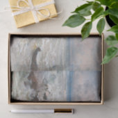 Papier Mousseline Vagues s'écrasant sur les rochers, Découpage (Cadeau)