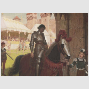 Papier Mousseline « Vaincu » par Edmund Blair Leighton