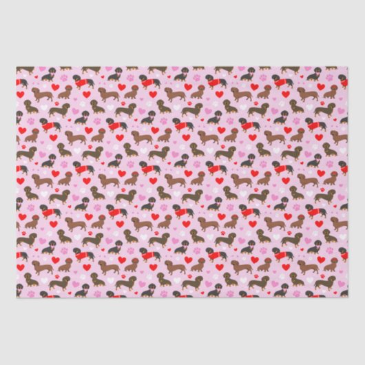 Papier Mousseline Valentine (Recto)