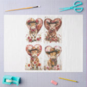 Papier Mousseline Valentine Rustic Highlanders (Artisanat)
