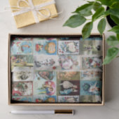 Papier Mousseline Valentine vintage (Cadeau)