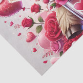 Papier Mousseline Valentines de vache de la région des Highlands (Détail)