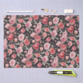 Papier Mousseline Valentines Jour rose et rouge Roses (Artisanat)