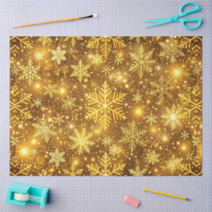 Papier Mousseline Valse de Noël Lumineuse