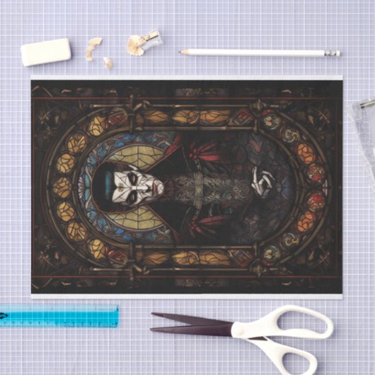 Papier Mousseline Vampire Await (Artisanat)
