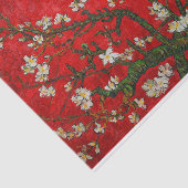 Papier Mousseline Van Gogh Almond Blossoms Rouge (Détail)