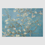 Papier Mousseline Van Gogh Almond Blossoms Turquoise<br><div class="desc">Van Gogh Almond Blossoms Turquoise Tissu Papier</div>