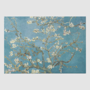 Papier Mousseline Van Gogh Almond Blossoms Turquoise