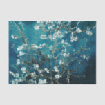 Papier Mousseline Van Gogh Almond Blossoms : Turquoise foncé<br><div class="desc">"Calculez vos cadeaux dans l'art." Ajoutez une touche de finition élégante à votre emballage cadeau avec ce papier tissu Van Gogh Almond Blossoms en turquoise foncé. Le motif floral doux crée un luxueux meuble en couches à l'intérieur des sacs et des boîtes, élevant instantanément votre présentation. Parfait avec du papier...</div>