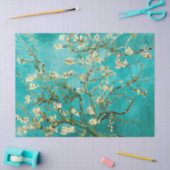 Papier Mousseline Van Gogh Floral Amandiers (Artisanat)