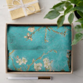 Papier Mousseline Van Gogh Floral Amandiers (Cadeau)