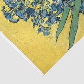 Papier Mousseline Van Gogh-Irises dans un vase découpage (Détail)