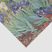 Papier Mousseline Van Gogh Irises Peinture impressionniste (Détail)