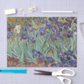 Papier Mousseline Van Gogh Irises Peinture impressionniste (Artisanat)