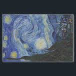 Papier Mousseline Van Gogh La Nuit étoilée Imprimer Papier Tissu<br><div class="desc">Van Gogh The Starry Night Tissue Paper. Utilisez-le pour un projet de découpage,  un projet de mobilier ou quelle façon spéciale de terminer votre cadeau spécial! N'oubliez pas de chercher à coordonner le papier et les sacs d'emballage.</div>