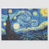 Papier Mousseline Van Gogh - Starry Night (Recto)