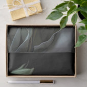 Papier Mousseline Van Gogh Tulips, Jardin fantaisiste violet profond (Cadeau)