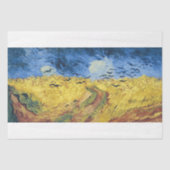 Papier Mousseline Van Gogh - Wheatfield with Crows Decoupage (Recto)