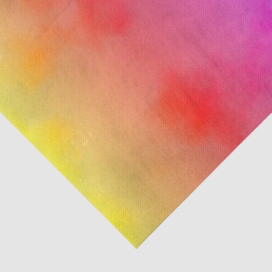 Papier Mousseline Vapeur arc-en-ciel (Détail)