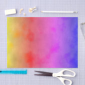 Papier Mousseline Vapeur arc-en-ciel (Artisanat)