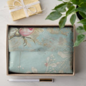 Papier Mousseline Vapeur bleue (Cadeau)