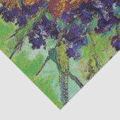 Papier Mousseline Vase avec des fleurs de Cornouailles et des pavots (Détail)