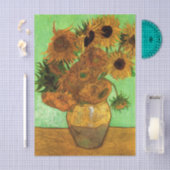 Papier Mousseline Vase avec douze tournesols par Vincent van Gogh (Artisanat)